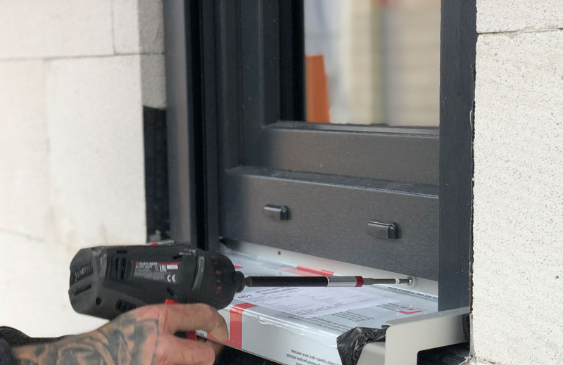 Zusätzlicher Einbruchschutz für Fenster